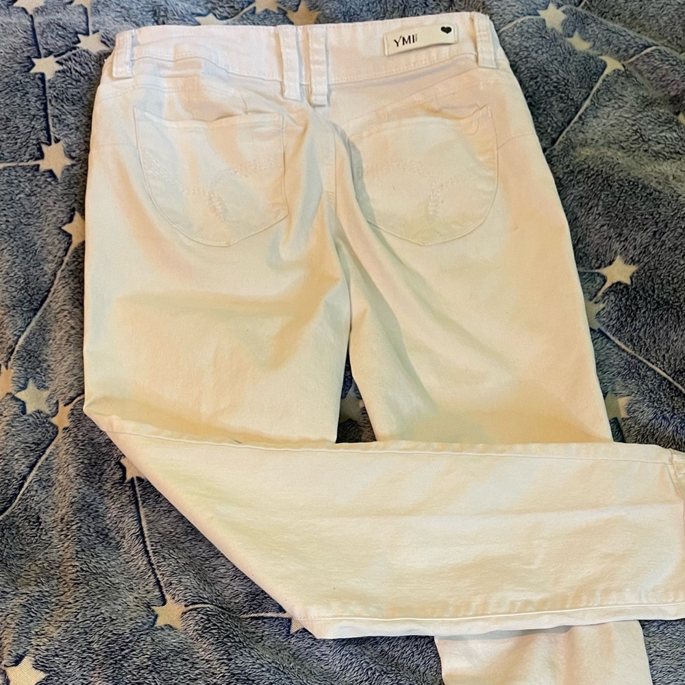 White YMI Jeans